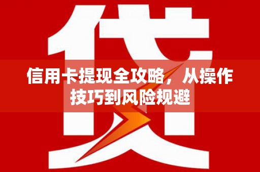六合信用卡提现全攻略，从操作技巧到风险规避