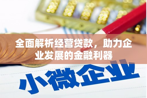 六合全面解析经营贷款，助力企业发展的金融利器