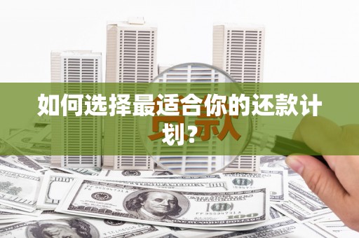 六合如何选择最适合你的还款计划？