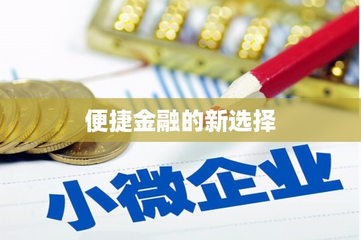 六合便捷金融的新选择
