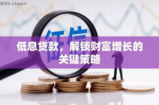 六合低息贷款，解锁财富增长的关键策略