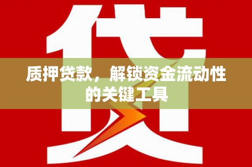 六合质押贷款，解锁资金流动性的关键工具