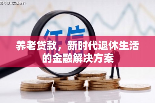 六合养老贷款，新时代退休生活的金融解决方案