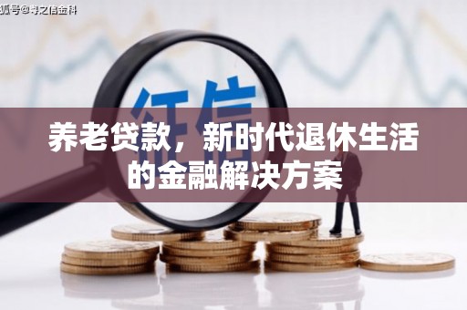 六合养老贷款，新时代退休生活的金融解决方案
