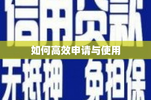 六合如何高效申请与使用