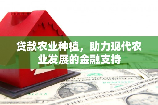 六合贷款农业种植，助力现代农业发展的金融支持