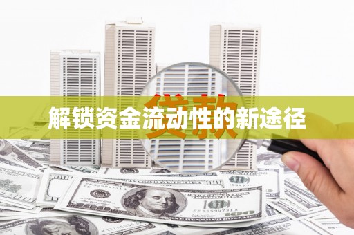 六合解锁资金流动性的新途径